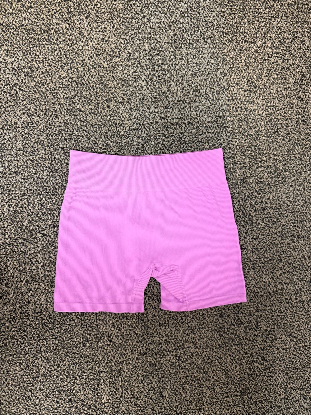 wild fable Ribbed High-Waist Bike Shorts - Light Pink
